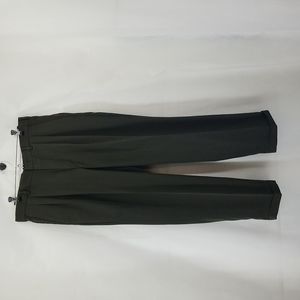 VINTAGE SAVANE PROCESS 2000 Army Green Poly Wool Blend Pants